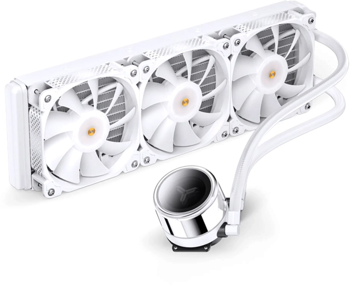 Система жидкостного охлаждения Jonsbo TW7-360 ARGB White - изображение 7