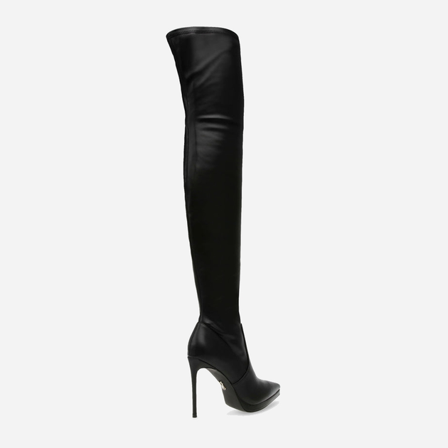 Muszkieterki damskie na szpilce Steve Madden Keandra Boot SM11002678-001 40 25.4 cm Czarne (8720857154917) - obraz 3