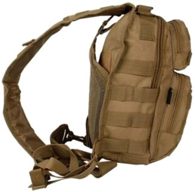 Рюкзак однолямковий Sturm Mil-Tec One Strap Assault Pack SM [120] Coyote (2000980264582) - зображення 2