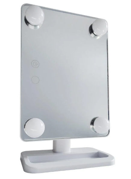 Зеркало для макияжа Cosmetie Mirror 360 Rotation Angel с подсветкой (360ZRANGEL) TIN66 - изображение 2