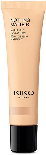 Podkład Kiko Milano Nothing Matte-R 1.5 Gold matujący 27 ml (8025272914277) - obraz 1