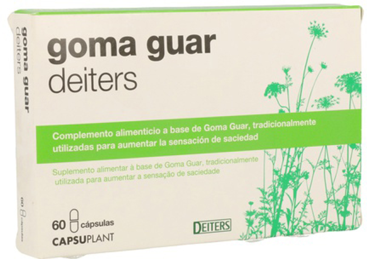 Suplement diety Deiters Cap Guar Gum 60 kapsułek (8430022016048) - obraz 1