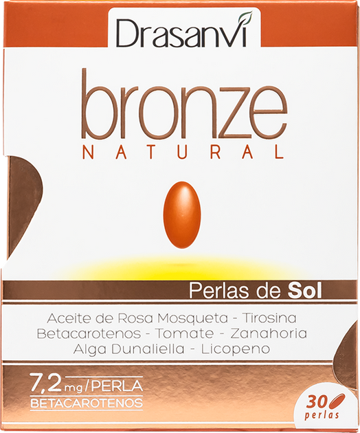 Suplement diety Drasanvi Bronze 30 pereł (8436044513015) - obraz 1