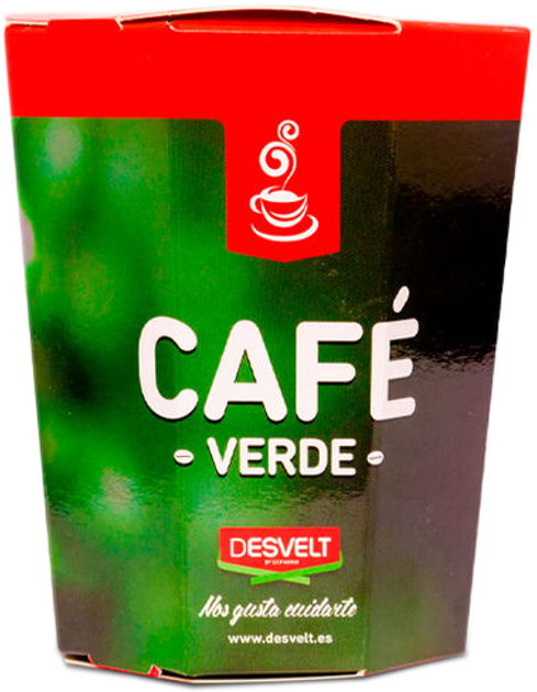 Дієтична добавка Desvelt Green Coffee 60 капсул (8437011483461) - зображення 1
