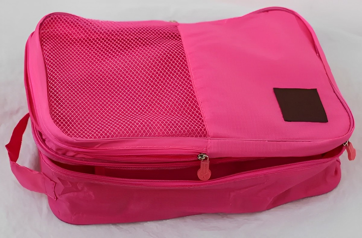 Органайзер для обуви Travel Shoes Pouch Ver.2 Розовый - изображение 4