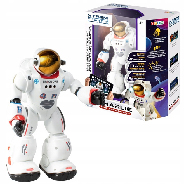 Інтерактивний робот Tm Toys Астронавт Чарлі (BOT3803158) - зображення 2