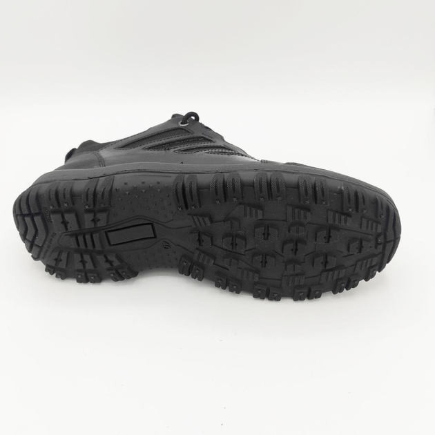 Тактичні черевики Footprints чорна шкіра 44 (28) - изображение 2