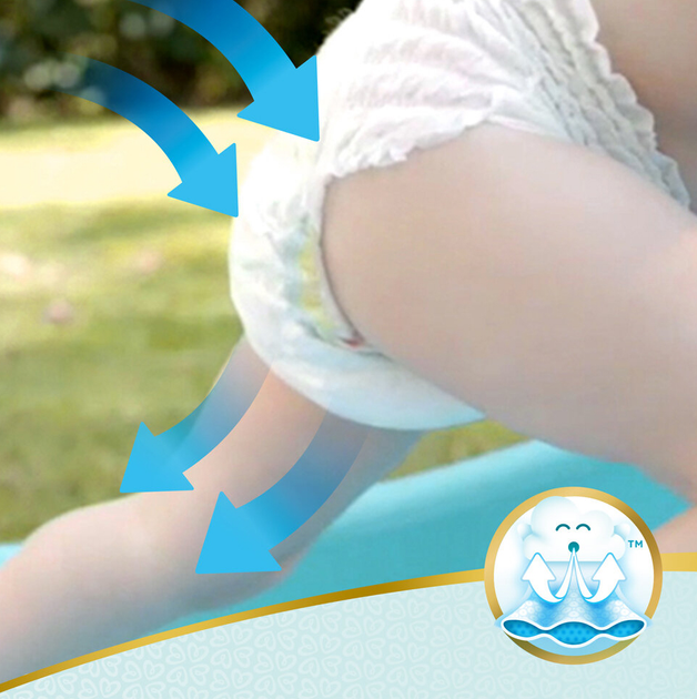 Pieluchomajtki Pampers Premium Care Pants Rozmiar 5 (12-17 kg) 102 szt (8006540490976 / 8700216829380) - obraz 3