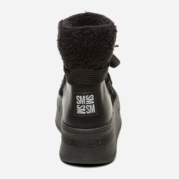 Śniegowce damskie niskie Steve Madden Haddy Bootie SM11002774-184 38 23.8 cm Czarne (8720857193183) - obraz 4