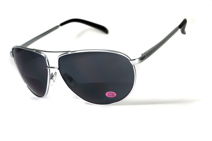 Бифокальные защитные очки Global Vision AVIATOR Bifocal gray (1АВИБИФ-Д2.0) - изображение 1