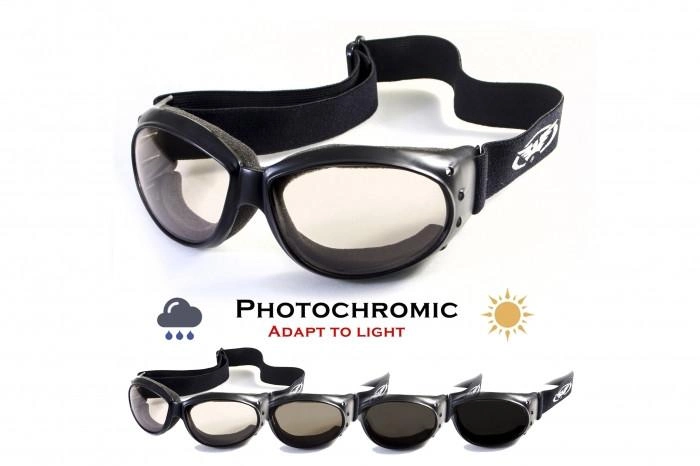 Фотохромні окуляри хамелеони Global Vision Eyewear ELIMINATOR 24 Clear (1ЕЛИ24-10) - зображення 1