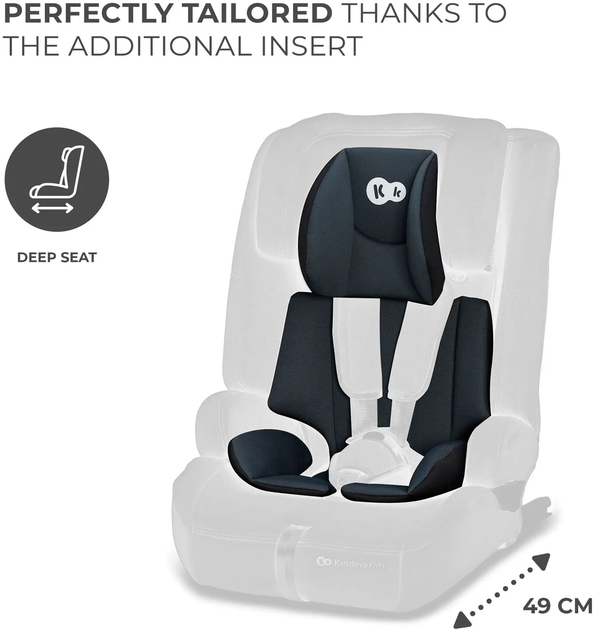 Автокресло KinderKraft Safety Fix 2 i-Size Black (5902533923083) (KCSAFI02BLK0000) - изображение 12