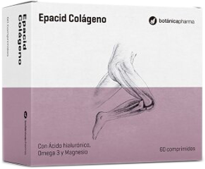 Suplement diety Botanica Nutrients Epacid Collagen 60 tabletek (8435045202560) - obraz 1