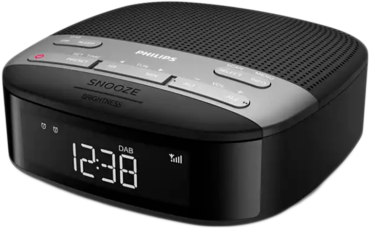 Настольные радиочасы с будильником Philips TAR3505 Black (TAR3505/12 ...