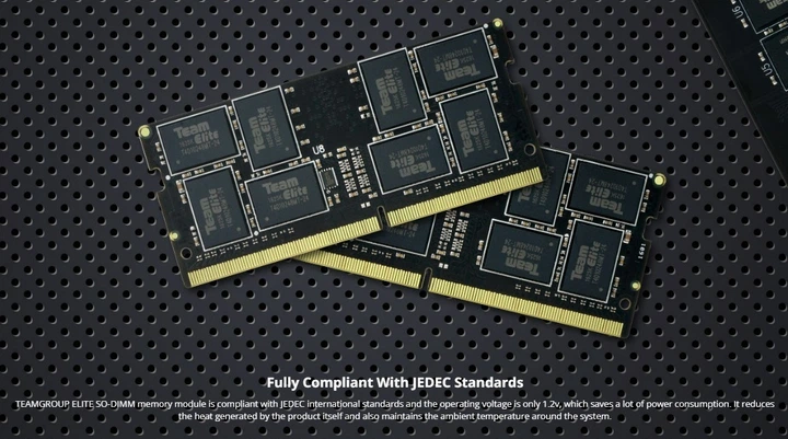 Память для ноутбуков DDR4 SO-DIMM 64GB (2 x 32GB) TEAM Elite 3200