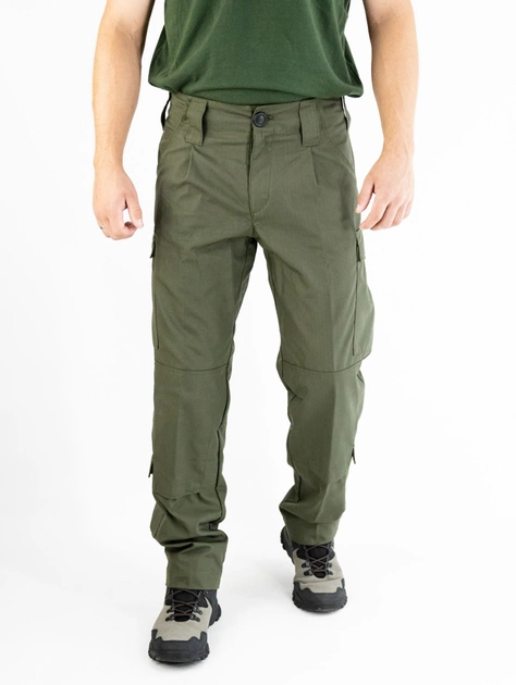 Тактичні штани ріп-стоп олива, НГУ 65/35, розмір 56 - зображення 2