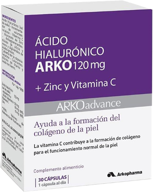 Suplement diety Arkopharma Hyaluronic Acid 30 kapsułek 50 g (3578830142216) - obraz 1