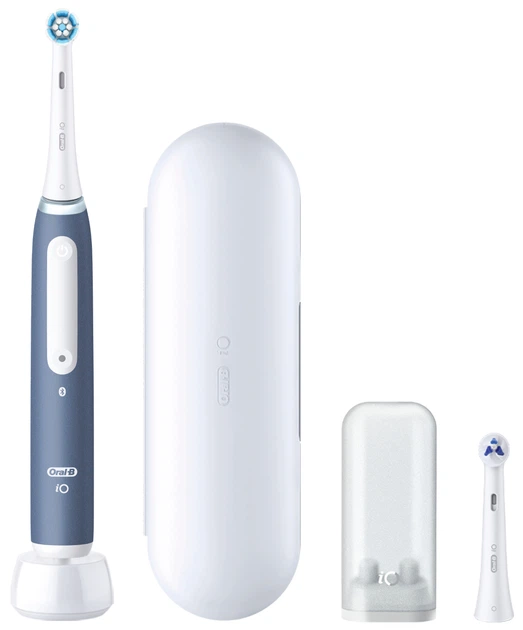 Электрическая зубная щетка Oral-B iO 4 My Way Blue + Футляр
