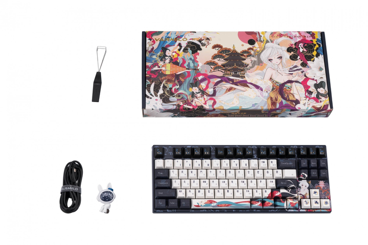 Механічна клавіатура Varmilo VPM87 Chang'e 87Key, EC V2