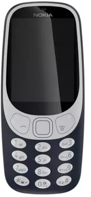 Telefon komórkowy Nokia 3310 DualSim Dark Blue (A00028110) - obraz 2