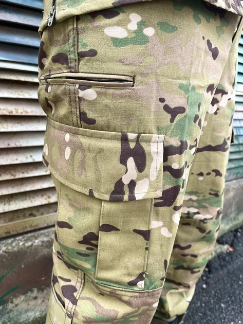 Тактичний костюм форма кітель + штани Ріп-стоп Мультикам M (21644) Kali - зображення 2