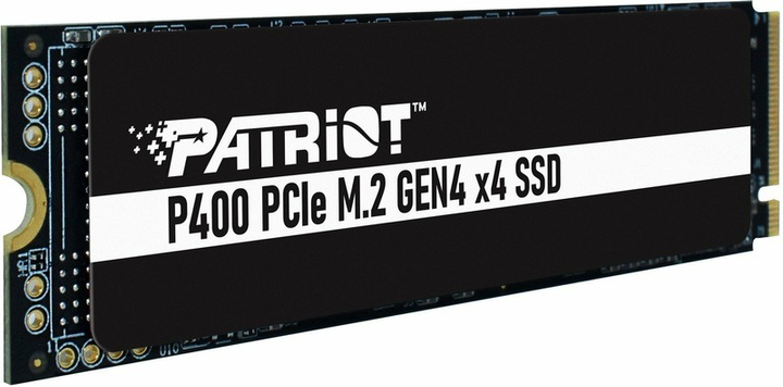 Накопичувач Patriot P400 Lite 500GB M.2 2280 NVMe PCIe 4.0 x4 (P400LP500GM28H) - изображение 1