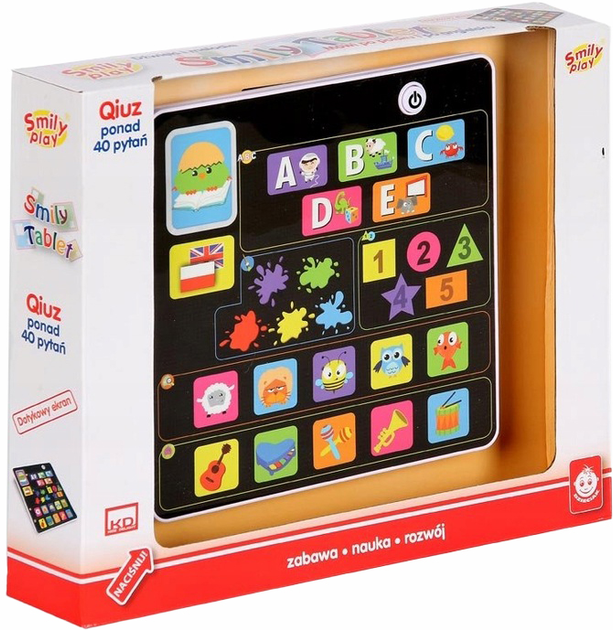Zabawka interaktywna Smily Play Tablet (5905375808235) - obraz 1