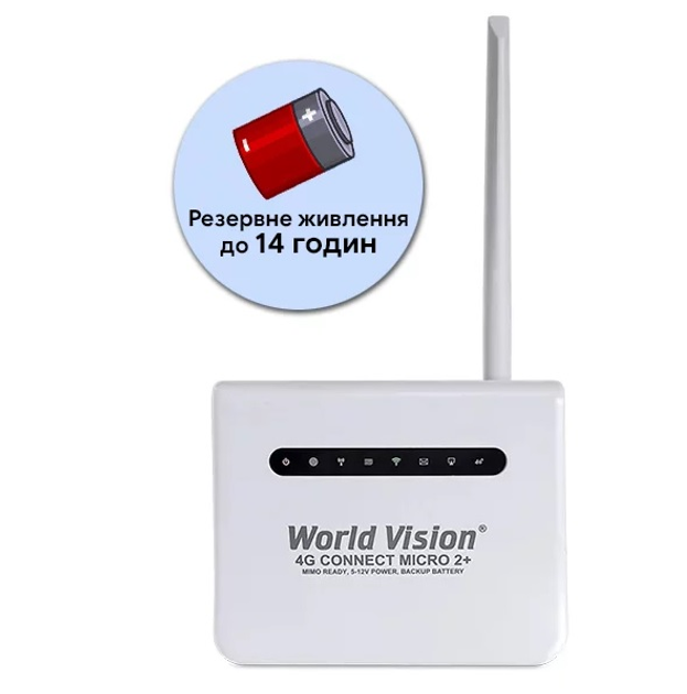 4G WiFi роутер WORLD VISION 4G CONNECT Micro 2+ – фото, відгуки ...