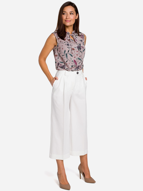 Штани жіночі Stylove S139 86603 2XL Екрю (5903068435737) - зображення 3