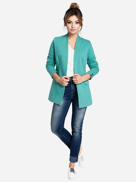 Marynarka damska BeWear B030 86862 L Zielona (5902041184860) - obraz 3