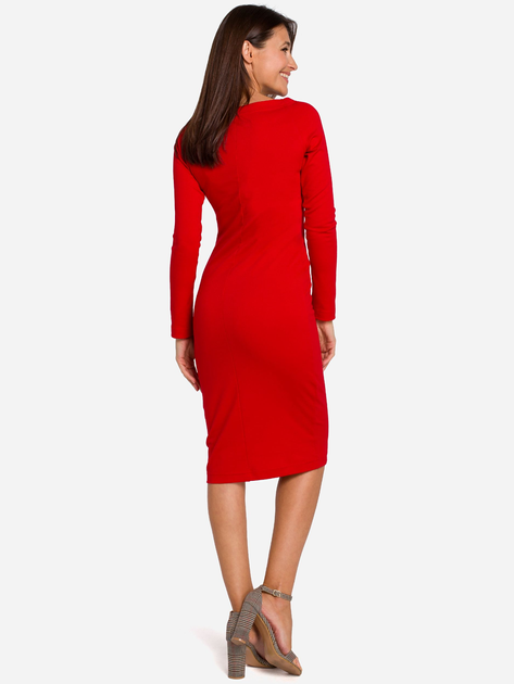 Sukienka ołówkowa damska Stylove S152 86502 S Czerwona (5903068438158) - obraz 2