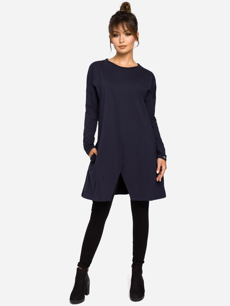 Плаття жіноче BeWear B042 86910 2XL-3XL Синє (5902041192094) - зображення 3