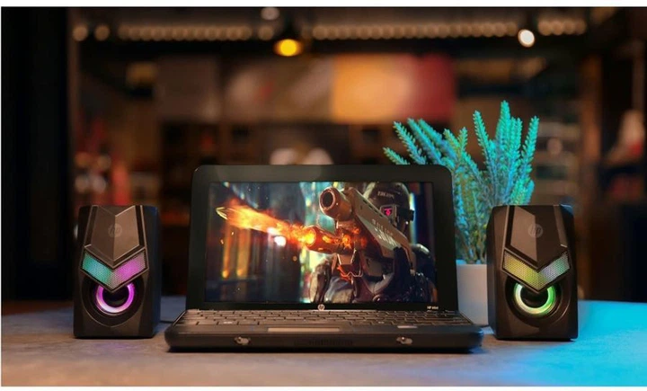 Акустична система HP DHE-6000 LED RGB Black - зображення 7