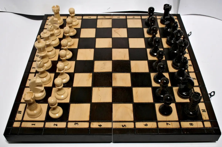Настільна гра Filipek Mikrus шахи дерев'яні (5907180640017) - зображення 2