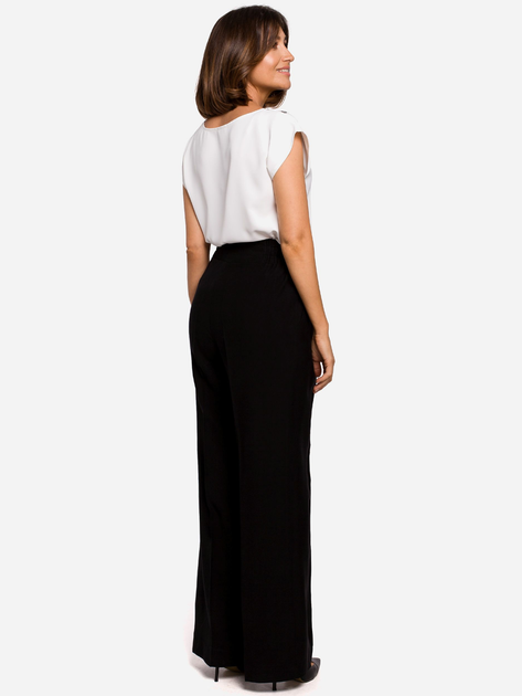 Bluzka damska z koronką Stylove S206 94955 S Ecru (5903068472435) - obraz 4