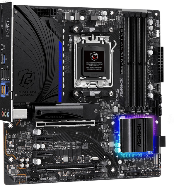 Płyta główna ASRock B650M PG Riptide (AM5, AMD B650, PCI-Ex16) - obraz 3