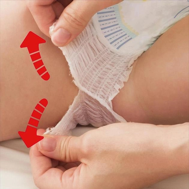Pieluchomajtki Pampers Night Pants Rozmiar 5 (12-17 kg) 22 szt (8006540234730) - obraz 5