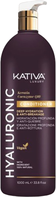 Balsam do włosów Kativa Hyaluronic Keratin y Coenzyme Q10 Conditioner 1000 ml (7750075061415) - obraz 1