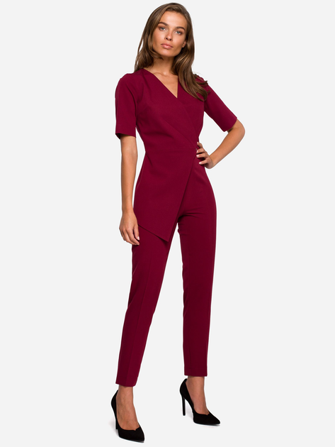 Комбінезон жіночий Stylove S241 235524 2XL Maroon (5903068499654) - зображення 1