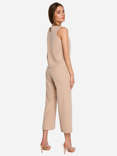 Блузка жіноча Stylove S257 864467 S Бежева (5903887624145) - зображення 4