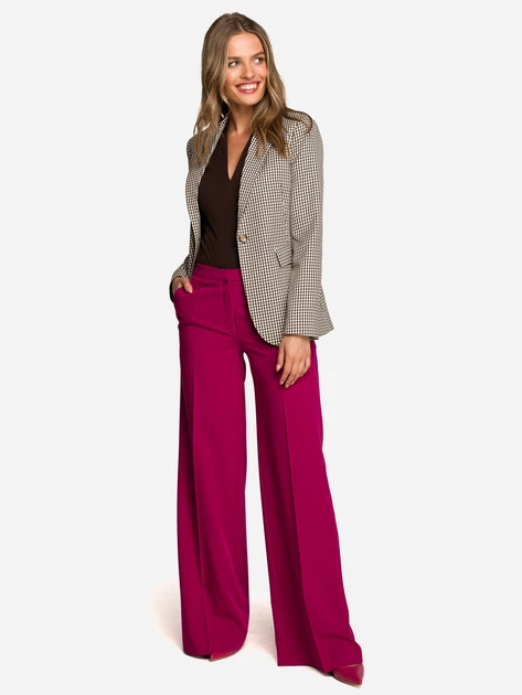 Marynarka damska Stylove S309 1201269 L Brązowa (5903887684897) - obraz 4