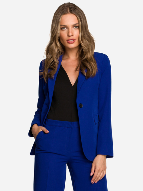 Піджак подовжений жіночий Stylove S310 1201273 L Royal Blue (5903887684941) - зображення 1