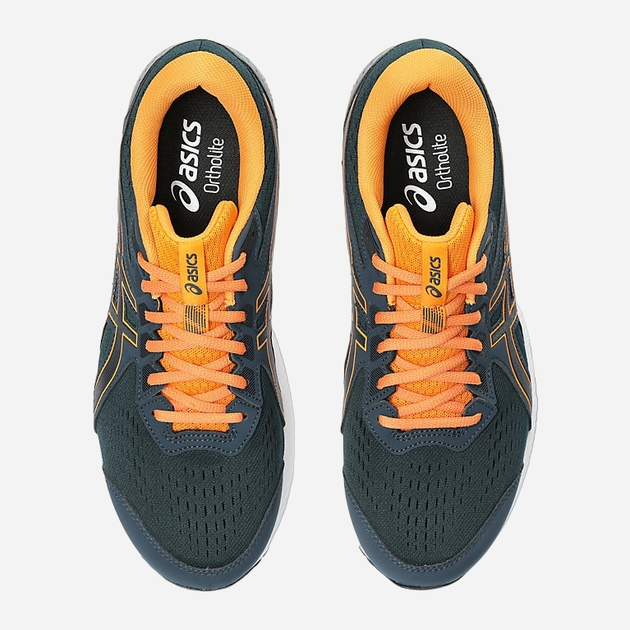 Чоловічі кросівки для бігу ASICS Gel-Contend 8 1011B492-407 40 (7US) 25. 2 см Синій/Помаранчевий (4550456737013) - зображення 4