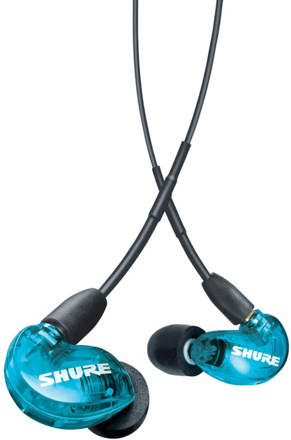 Słuchawki Shure SE215 PRO Blue (SE215SPE-EFS) - obraz 1