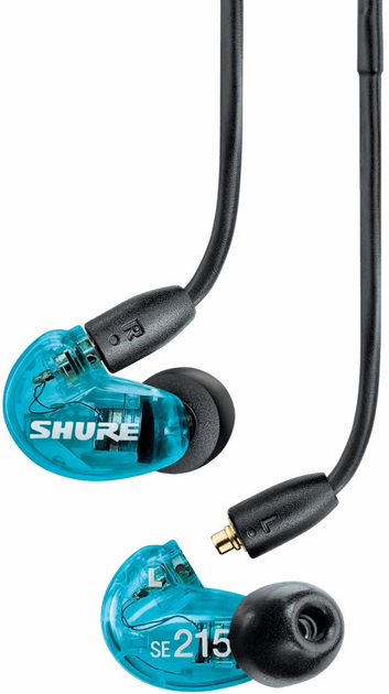 Навушники Shure SE215 PRO Blue (SE215SPE-EFS) - зображення 2
