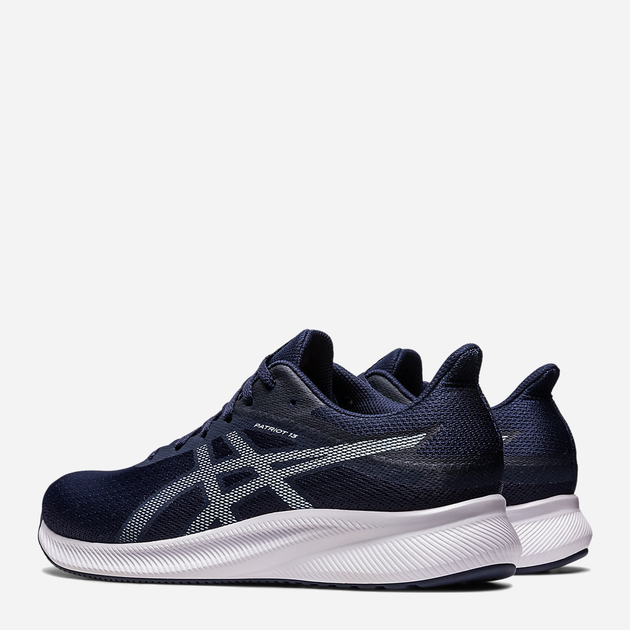Чоловічі кросівки для бігу ASICS Patriot 13 1011B485-403 42. 5 (9US) 27 см Чорний/Синій (4550456303805) - зображення 3