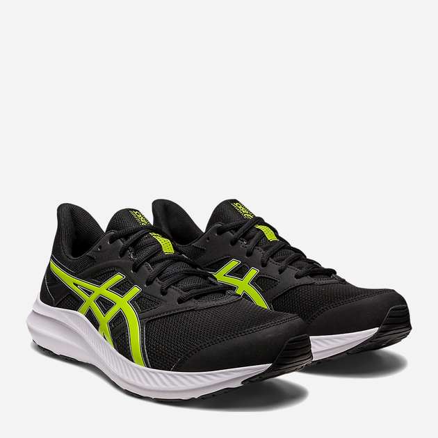 Buty do biegania męskie z amortyzacją ASICS Jolt 4 1011B603-003 42 (8.5US) 26.5 cm Czarny/Zielony (4550456310568) - obraz 2