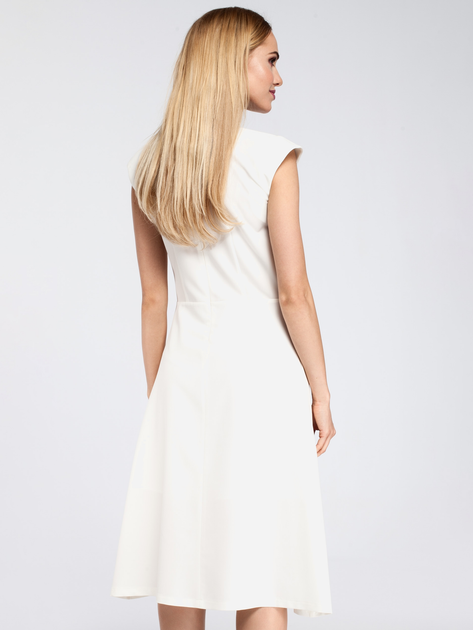 Sukienka trapezowa damska Made Of Emotion M296 L Biała (5902041182149) - obraz 4