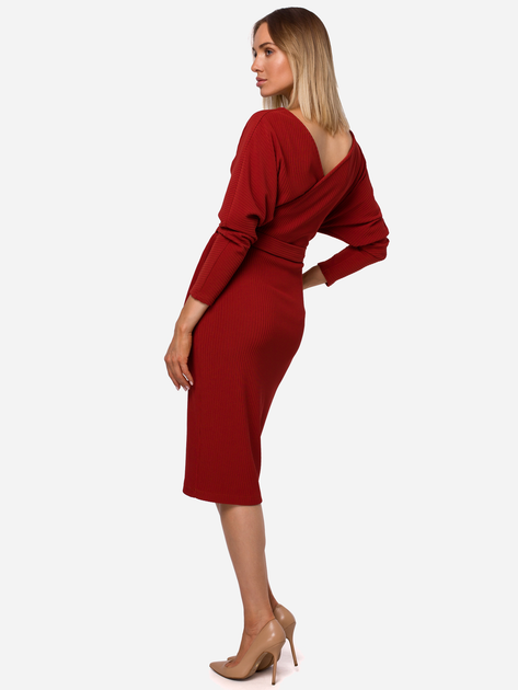 Sukienka ołówkowa damska Made Of Emotion M523 L Czerwona (5903068489198) - obraz 2