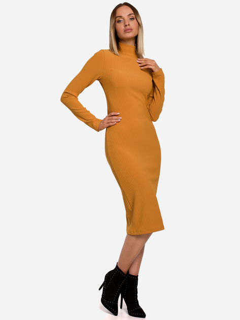 Сукня Made Of Emotion M542 XL Dark Yellow (5903068491924) - зображення 1